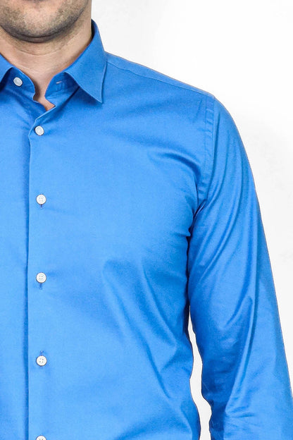 Blue Slim Fit Men&