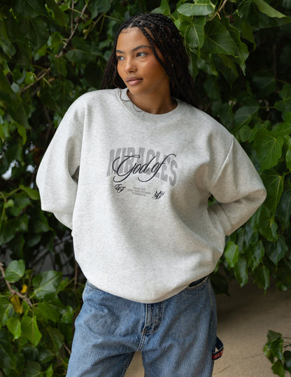 God of Miracles Unisex Crewneck