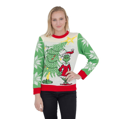 Grinch As Santa Ugly Christmas Sweater