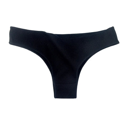 4Pcs/Set Cotton Panties Women Breathable Briefs Soild Underwear Female Underpants Low Waist Brazilian Panty Sexy Lingerie M-XL