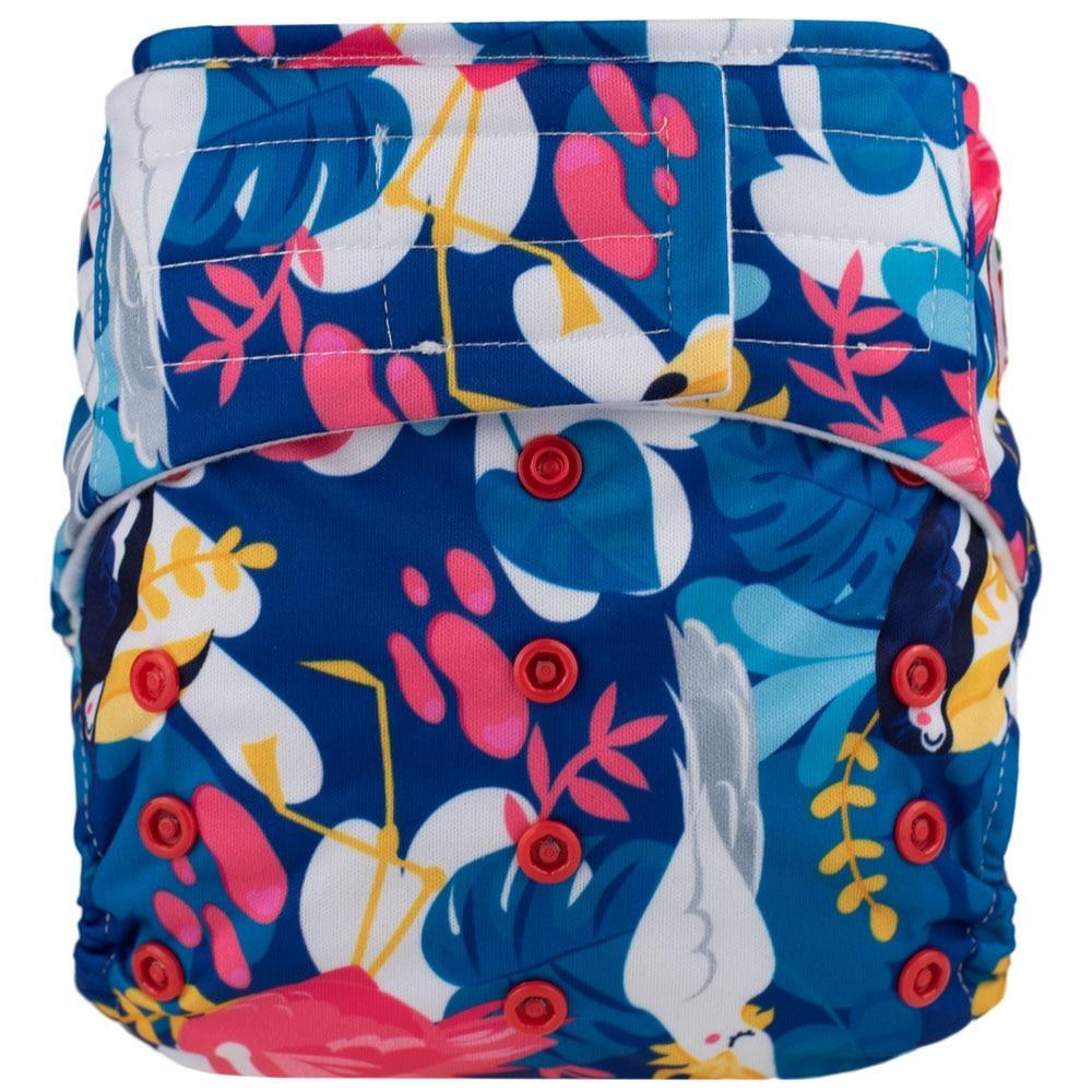 Hook &amp; Loops Pocket Diaper - cloth Inner Waterproof Washable Reusable Baby Diaper For Kids