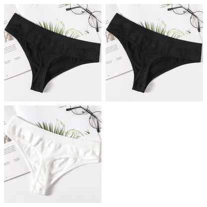 3Pcs/Set Thongs Women&