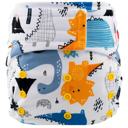 Hook &amp; Loops Pocket Diaper - cloth Inner Waterproof Washable Reusable Baby Diaper For Kids
