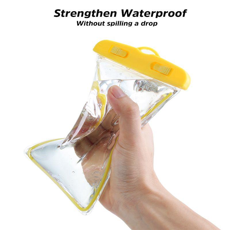 Water Proof Cases For iPhone 12 Cover Pouch Cases For iPhone  XS MAX 8 7 6 s Plus Universal Waterproof Case Universal Waterproof Cell Phone Bag/Holder for iPhone Case &amp; Strap