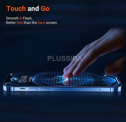 2PCS 3D Tempered Glass on For iphone 11 12 13 14 Pro Max 14 Plus Screen Protector Protective Glass For iphone X XS MAX 7 8 Plus Glass Horizontal Privacy Glass Screen Protector for Gaming &amp; Streaming