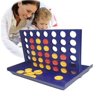 1 Set Connect 4 In A Line Board Game Foldable Children&