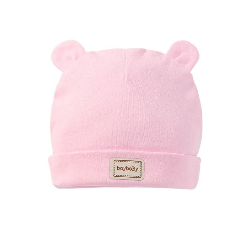 Cute Kids Hat with Bibs Candy Solid Colors for Boys and Girls Beanies Hats Cotton new Born Baby caps &amp; Bibs