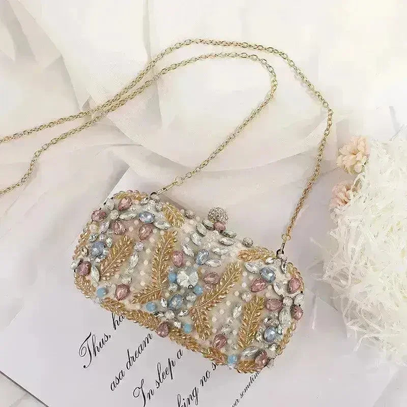 Luxury Rhinestone Clutch Bag - Wedding &amp; Party Purse | Femstylo