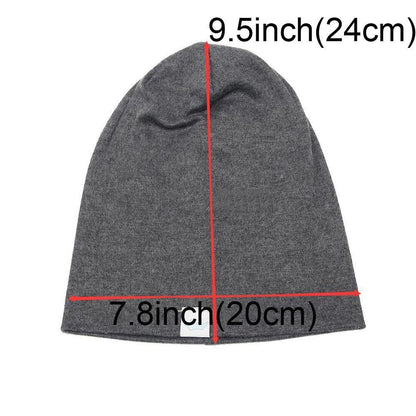Cute Solid Knitted Cotton Hats Cap for Newborn Baby Autumn Winter Warm Style Caps for Boys