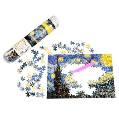 234 PCS Multi-type Landscape Puzzle Game Test Tube Packaging Educational Toys Or Adults Puzzle Toys Kids