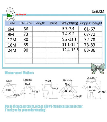 Modern Colorful Interesting Newborn Baby Unisex Warm Clothing Long Sleeved Cotton Romper For Kids