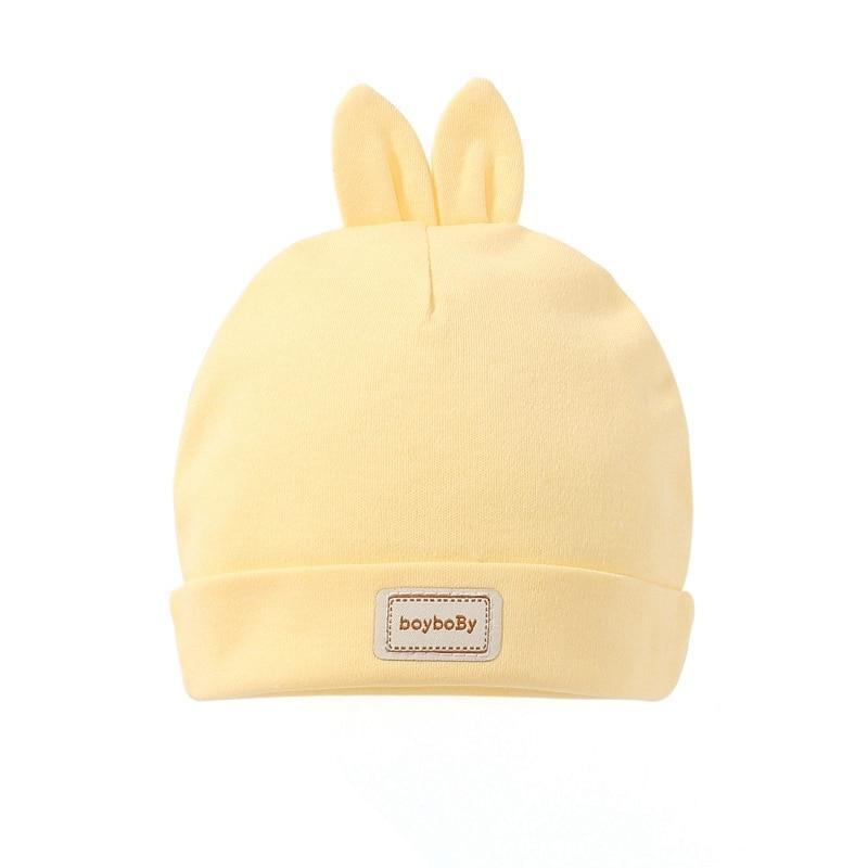 Cute Kids Hat with Bibs Candy Solid Colors for Boys and Girls Beanies Hats Cotton new Born Baby caps &amp; Bibs