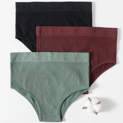 Women High Waist Panties Briefs Seamless Female Underpants Shapewear Underwear Sexy Lingerie Tummy Control Comfort Panties