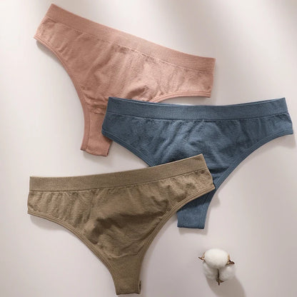 3Pcs/Set Thongs Women&