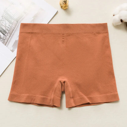 1PC Seamless Panties Women BoyShorts Push-Up Hip Design Cotton Gusset Women&