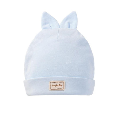 Cute Kids Hat with Bibs Candy Solid Colors for Boys and Girls Beanies Hats Cotton new Born Baby caps &amp; Bibs