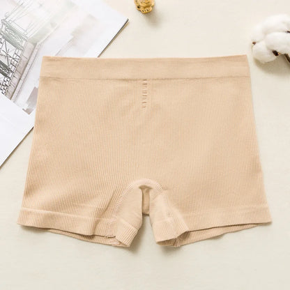 1PC Seamless Panties Women BoyShorts Push-Up Hip Design Cotton Gusset Women&