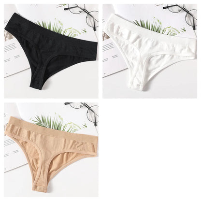 3Pcs/Set Thongs Women&