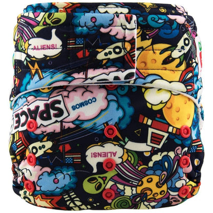 Hook &amp; Loops Pocket Diaper - cloth Inner Waterproof Washable Reusable Baby Diaper For Kids