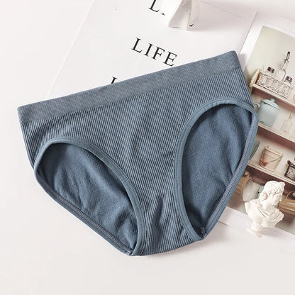 Women High Waist Panties Briefs Seamless Female Underpants Shapewear Underwear Sexy Lingerie Tummy Control Comfort Panties