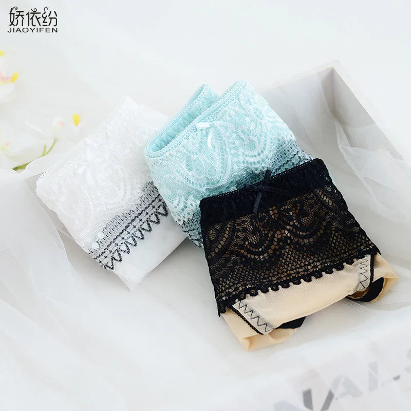 JYF Brand French Luxury Sexy Lace Underwear Set 1/2 Cup Ultra Thin Bra Set Sexy Women Comfortable Lingerie Panties Sets