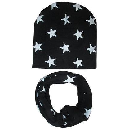Modern Baby Boys &amp; Girls Hat Scarf Set Beanie Boys Caps with Scarf for Kids In elegant Modern Design