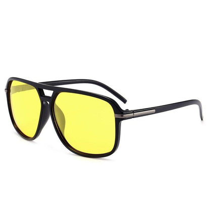 Luxury Polarized Men Business Oversized Mirror Sunglasses For  Driving Brand Designer Driver Sunglasses UV400 Protection