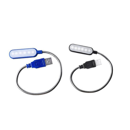 STEVVEX Portable USB LED Mini Flexibile Light For Reading Books USB Lamp for Power Bank Laptop Notebook or  PC Computer
