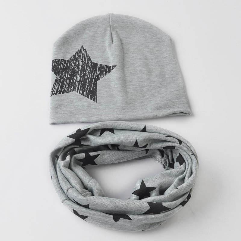 Modern Baby Boys &amp; Girls Hat Scarf Set Beanie Boys Caps with Scarf for Kids In elegant Modern Design
