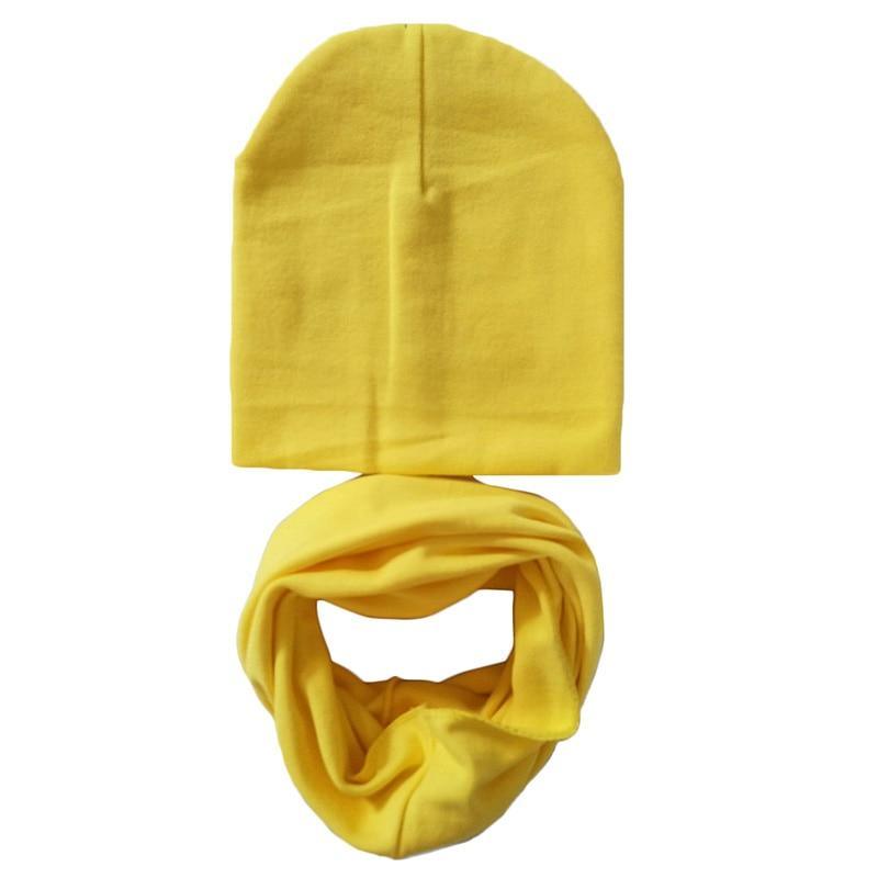 Modern Baby Boys &amp; Girls Hat Scarf Set Beanie Boys Caps with Scarf for Kids In elegant Modern Design