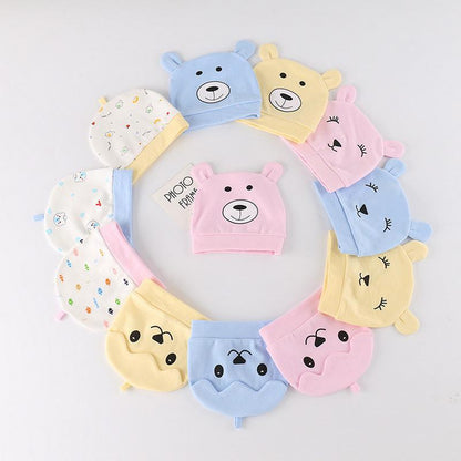 Modern New Toddler Newborn Kids Baby Boy Girl Infants Cotton Soft Warm Santa Hat cap For Sleeping