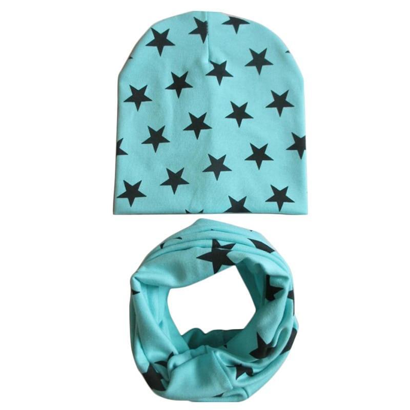 Modern Baby Boys &amp; Girls Hat Scarf Set Beanie Boys Caps with Scarf for Kids In elegant Modern Design
