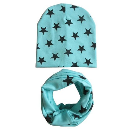 Modern Baby Boys &amp; Girls Hat Scarf Set Beanie Boys Caps with Scarf for Kids In elegant Modern Design