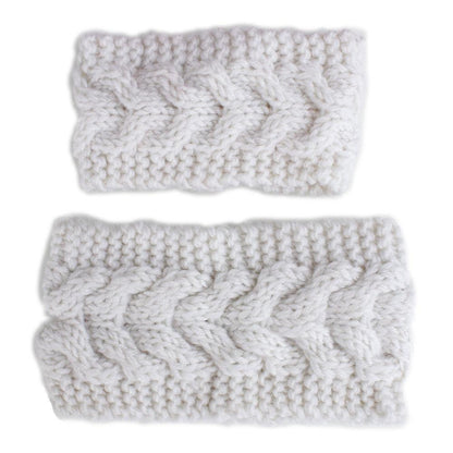 HandmadeKnit Wool Hairband for Mother &amp; Daughter Headband Knit Flower Hairband Ear Warmer Headwrap