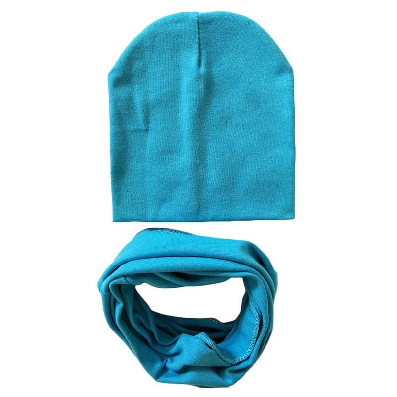 Modern Baby Boys &amp; Girls Hat Scarf Set Beanie Boys Caps with Scarf for Kids In elegant Modern Design