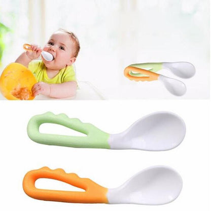 Baby Food Supplement Feeding Spoon Children&