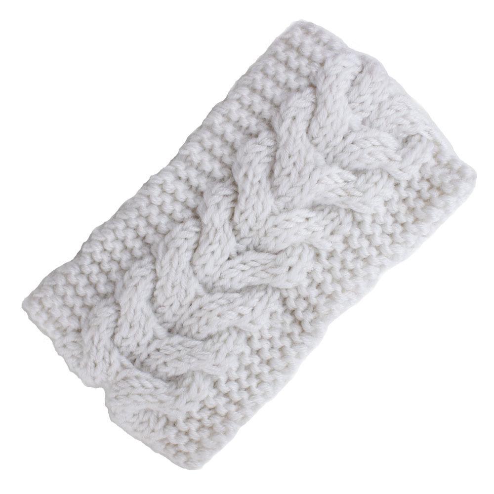 HandmadeKnit Wool Hairband for Mother &amp; Daughter Headband Knit Flower Hairband Ear Warmer Headwrap