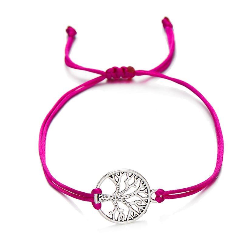 Modern Luxury Amazing Shiny Color Elegant New Life Tree Charm Fashion Bracelets For Women