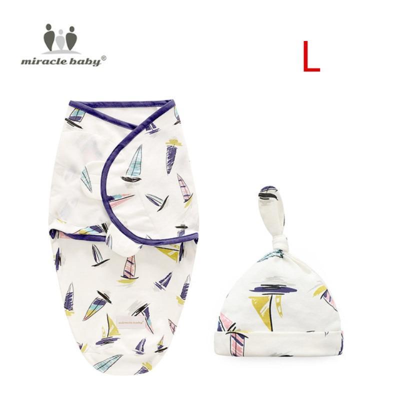 Baby Swaddle Blanket With Cap Swaddle Wrap Swaddling bag  Baby Sleeping Bag