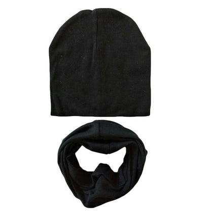 Modern Baby Boys &amp; Girls Hat Scarf Set Beanie Boys Caps with Scarf for Kids In elegant Modern Design