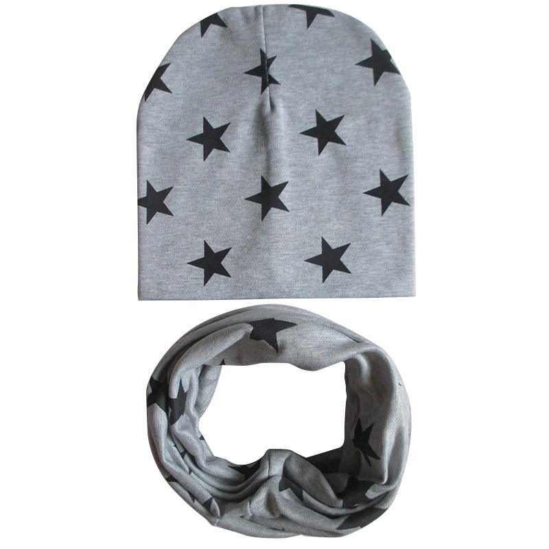 Modern Baby Boys &amp; Girls Hat Scarf Set Beanie Boys Caps with Scarf for Kids In elegant Modern Design