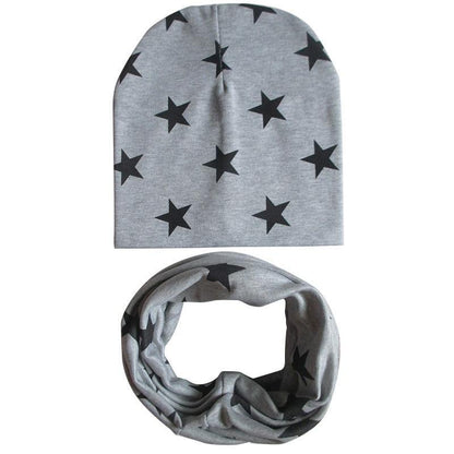 Modern Baby Boys &amp; Girls Hat Scarf Set Beanie Boys Caps with Scarf for Kids In elegant Modern Design