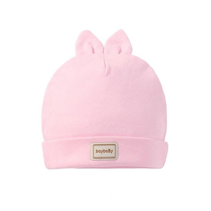 Cute Kids Hat with Bibs Candy Solid Colors for Boys and Girls Beanies Hats Cotton new Born Baby caps &amp; Bibs