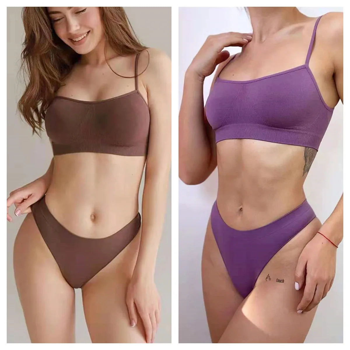 3Pcs/Set Thongs Women&