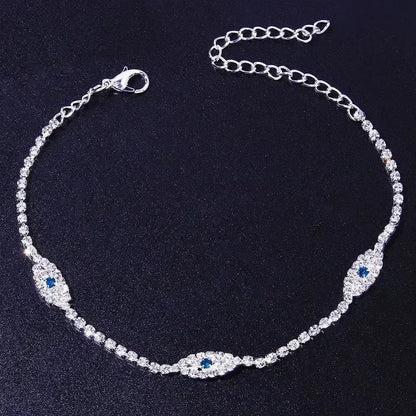 Vintage Bule Evil Eye Anklet Bracelet Beach Women Anklet | Femstylo