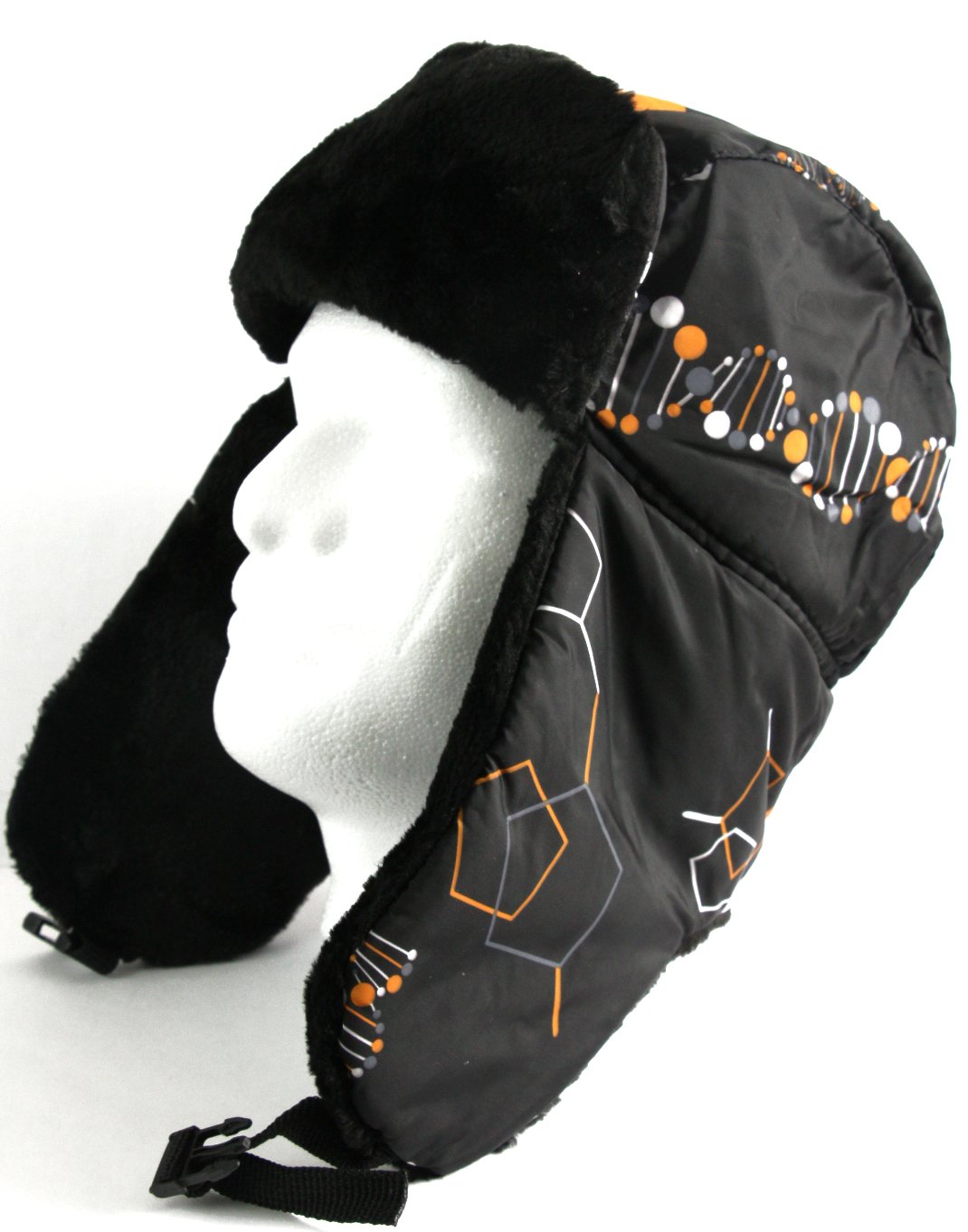 Sakkas Alex Ushanka Trapper Hat Removable Mask Faux Fur Winter Aviator Russian Hat, Windproof Cold Weather for Men &amp; Women