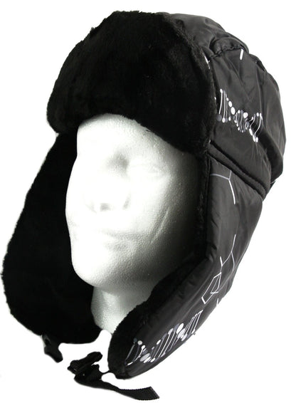 Sakkas Alex Ushanka Trapper Hat Removable Mask Faux Fur Winter Aviator Russian Hat, Windproof Cold Weather for Men &amp; Women
