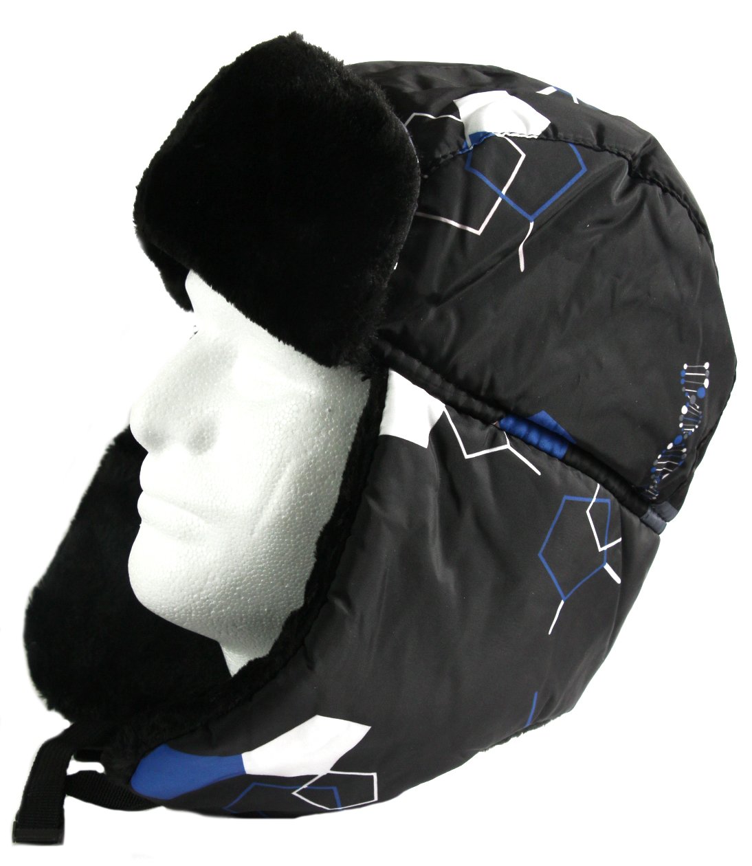 Sakkas Alex Ushanka Trapper Hat Removable Mask Faux Fur Winter Aviator Russian Hat, Windproof Cold Weather for Men &amp; Women