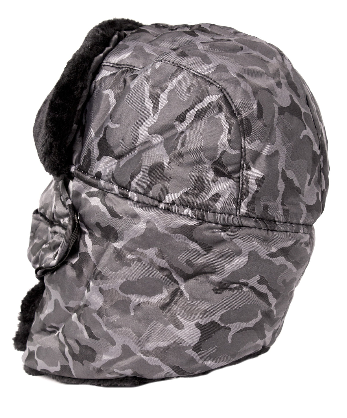 Sakkas Alex Ushanka Trapper Hat Removable Mask Faux Fur Winter Aviator Russian Hat, Windproof Cold Weather for Men &amp; Women