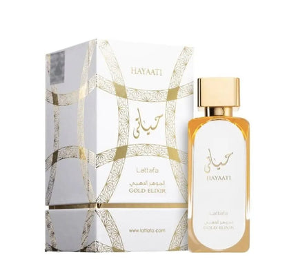 Hayaati Gold Elixir By Lattafa Unisex 3.4 oz Eau De Parfum Spray
